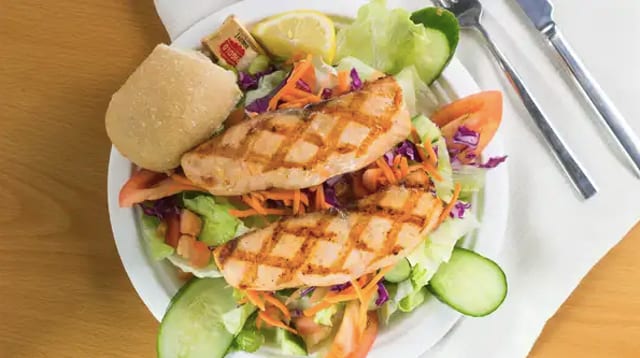 Mango Cajun Salmon.