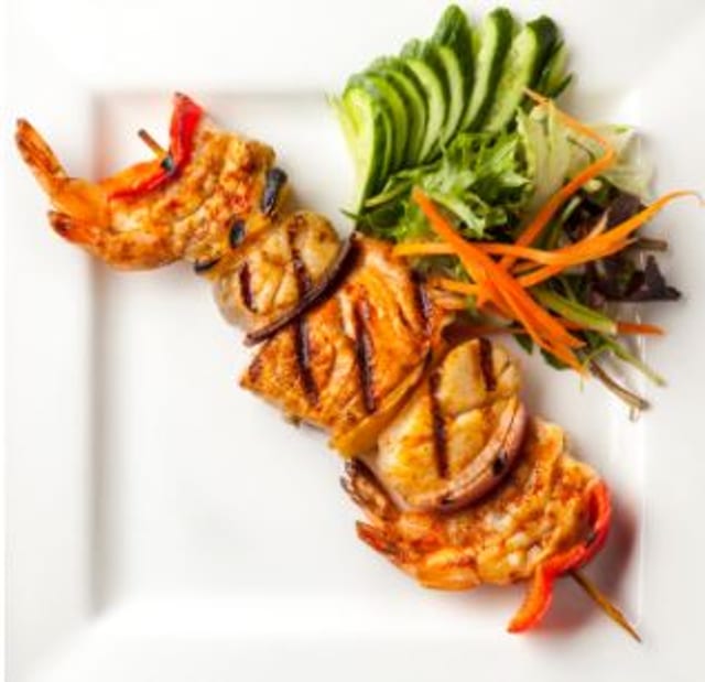 Seafood Kabab.