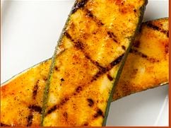Grilled Zucchini.